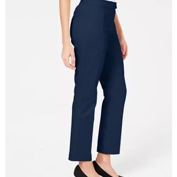 Alfani slim leg navy sz 8 - Picture 3 of 4